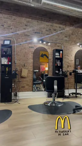 She got them arches on point @Taylor Armour #mcdonalds #arches #bangs 