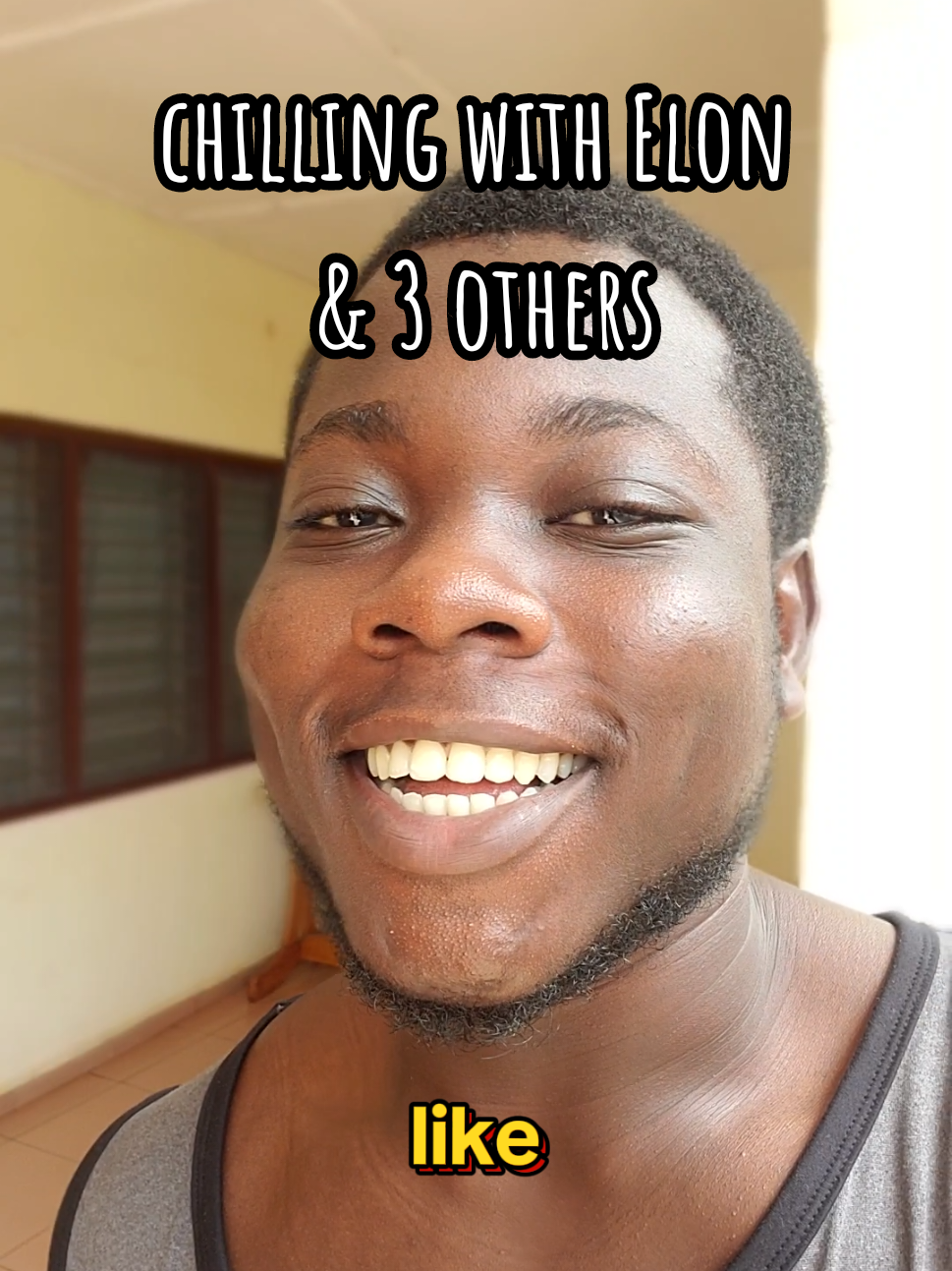 Chilling with Elon and 3 others.😂 #funny #fyp #viralvideo 