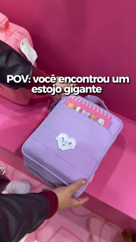 Marca o amigo que vai te dar um desse 🥰💞  #estojo #gigante #bobbiegoods #colorir 