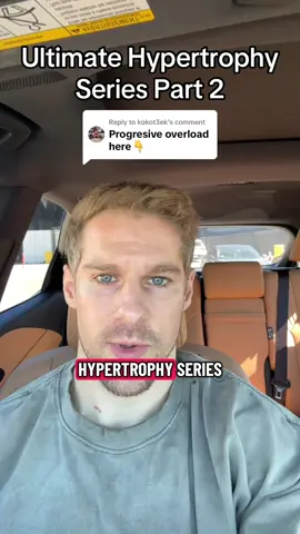 Replying to @kokot3ek In a world of over complication, I want to make your journies as simple as possible. Some of these concepts are going to be incredibly basic, but often the basics are overlooked even though they lead to the most general growth. We will continue to build on these concepts so stay tuned. Progressive overload is often misunderstood and misapplied so an understanding of what it is and how to implement it is essential to a lifter’s journey. Fat  Loss Manual in linktree in bio @ekkovision (gym stuff) Code TNF @ekkovisionclothing Code TNF @macrofactorapp (tracking app) Code TNF @marekhealth (telehealth) Code TNF @helimixco (bottle) Code TNF @gym_pin (gym equipment) Code TNF @hummusfit (buff muffin/meal prep) TNF All of these can be found at my linktree in bio 🤝