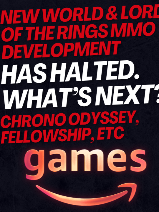 ⚜️New World Development Is Halted | Lord Of The Rings MMO Cancelled, What's Next? #amazongames #newworld #lordoftherings #mmorpg