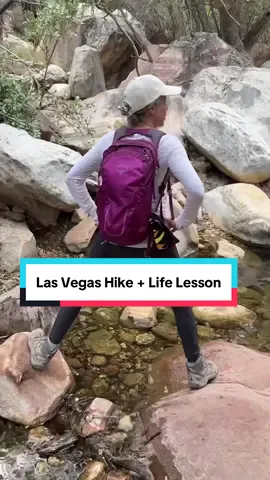 I almost turned around. 🐍 Right at the start of this hike at First Creek (just past Red Rock in Las Vegas), a big snake slithered across the trail and my heart just dropped.  Snakes have always been my biggest fear, and for a moment I thought, nope, not today. But I took a deep breath and kept going. And I’m so glad I did. What started as panic turned into presence - and by the end of the 6-mile hike, I’d seen waterfalls, wild donkeys, and the most breathtaking views. Sometimes fear shows up right before something beautiful. Whether it’s a trail, a season of change, or a new chapter in life… don’t let fear rob you of what’s waiting for you on the other side. 🌿 If you needed a little reminder today: 👉 You’re braver than you think. 👉 Keep walking -even when it’s uncomfortable. 👉 The beauty is usually just past the fear. XOXO, V🌸 #RedRockCanyon #OvercomingFear#WomenWhoHike #HealingInNature #AgingWithGrace Las Vegas influencer, hiking in Nevada. This is what it looks like when you walk through fear instead of running from it. Overcoming Fear in the Wild🥺