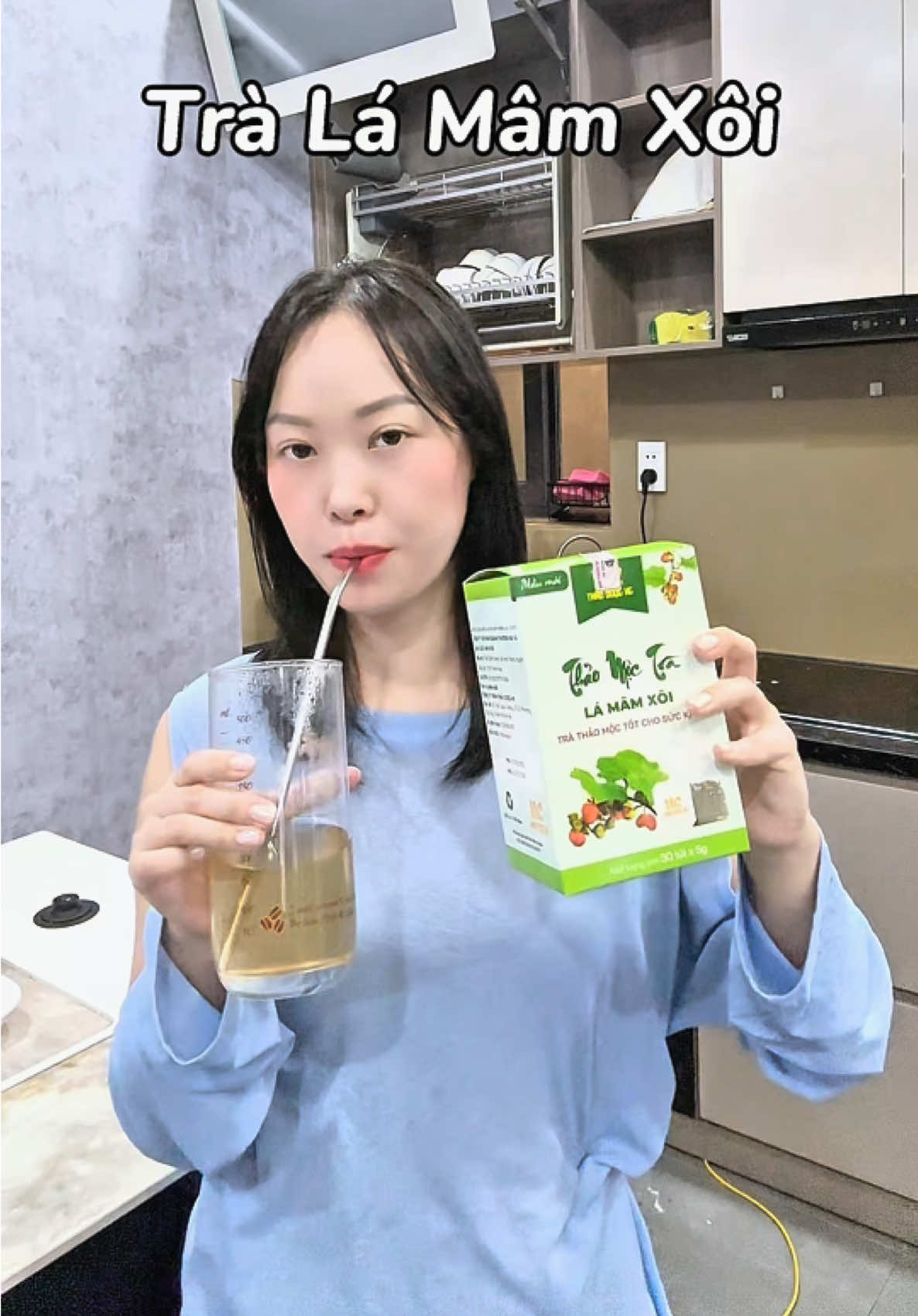 Trà lá mâm xôi  #tralamamxoi #trathaoduoc #trathaomoc #chamsocda #mebim 