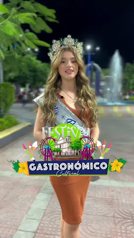 Nuestra Señorita Flor de la Feria 2025 te invita a vivir una tarde llena de sabor, tradición y alegría en el Festival Gastronómico. 📅 Este sábado 1 de noviembre | 🕓 Desde las 4:00 p.m. 📍 A un costado del Parque Central ¡Ven con tu familia y disfrutemos juntos de la riqueza gastronómica Sanarateca!