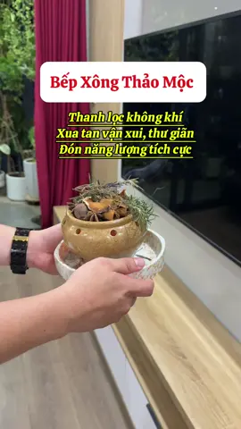 Bếp xông thảo mộc không thể thiếu trong mỗi gia đình #bepxongthaomoc #bepxongboket #phongthuytamlinh #maymantailoc🍀☘️ #tailoc 