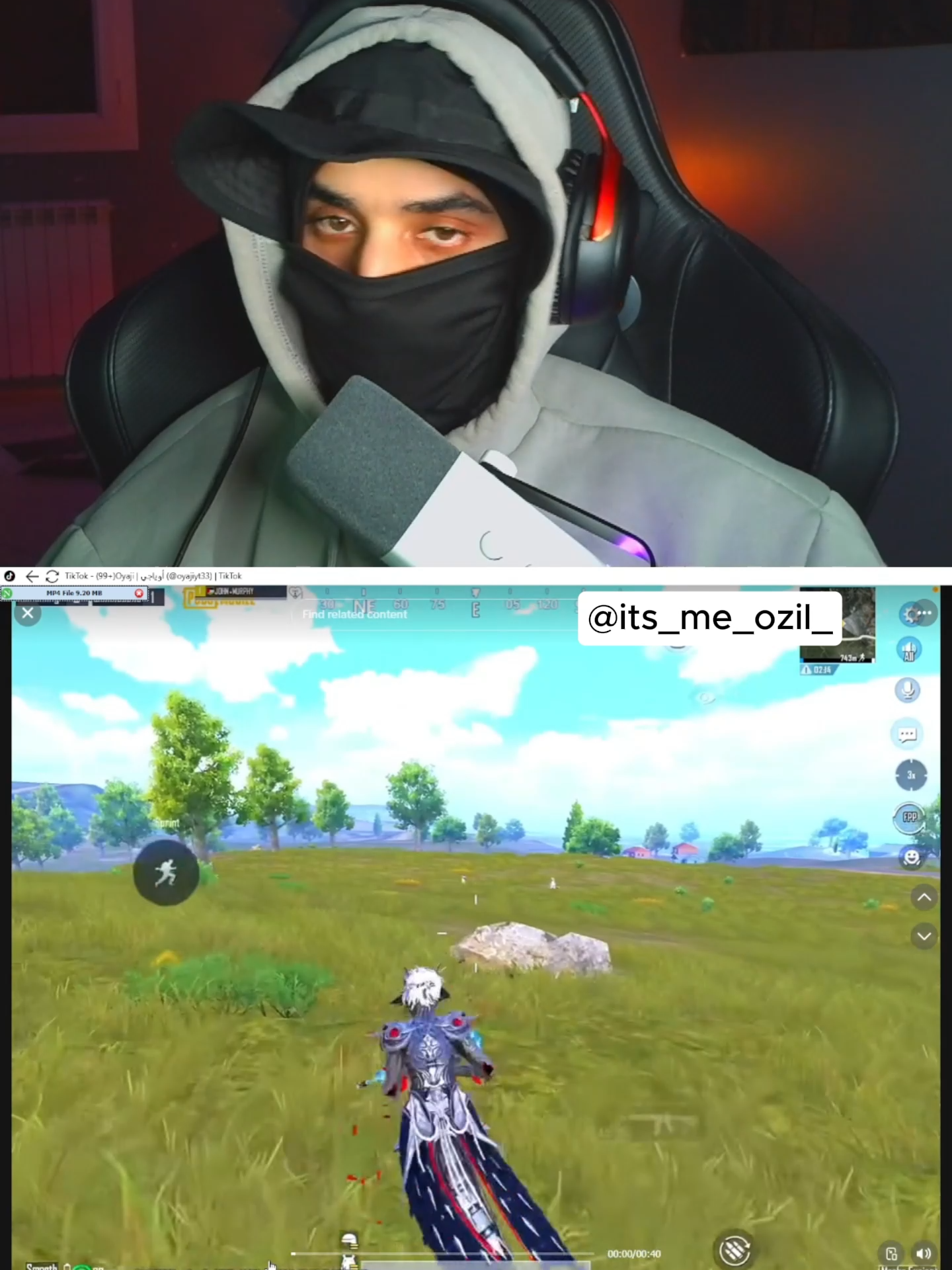 افتح السكوب في الخصم #pubgmobile #oyajipubg #tipsandtricks #reaction