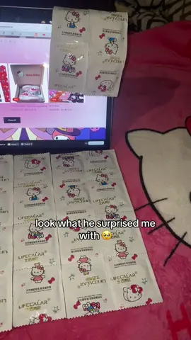 he’s so aww 🥹 #hellokittylove #pink #hellokittypink #hellokittyeverything #sanrio 