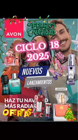 #avon #avonperu🇵🇪🇵🇪 #FAVS #obvioqueavon #naturayavon  Catálogo AVON Ciclo 18 - 2025. vive la Navidad 🎄🧑‍🎄 con Avon. Obvio que Avon ..