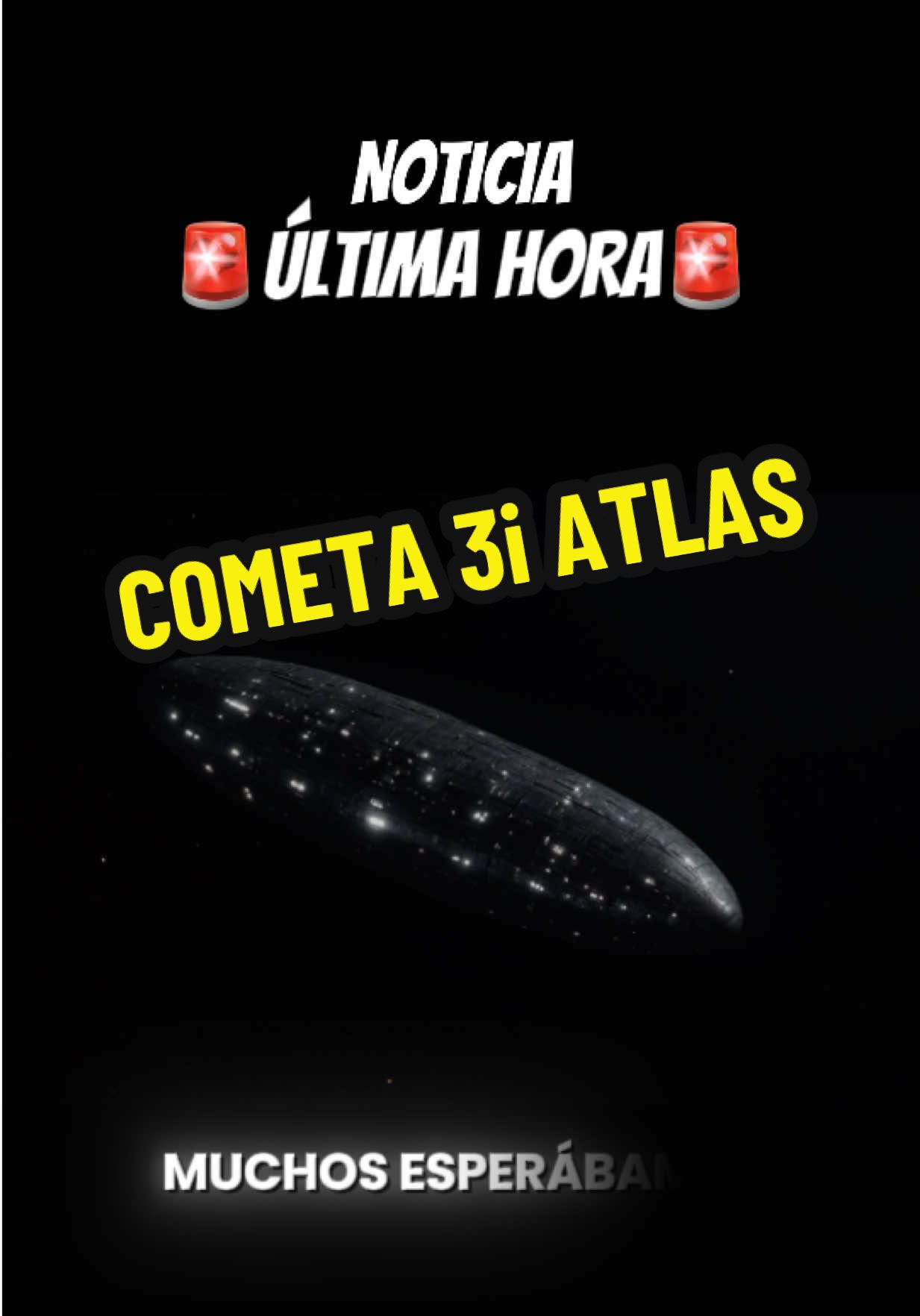 se confirma la nave del 3i atlas  Noticias de última hora #cometa #3iatlas #nasa #humor 