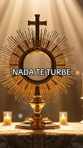 Canción católica de adoración  Nada te turbe, nada te espante. Solo Dios basta✝️ #musicacatolica #catolicos #musicacristiana #singalong #diosteama 