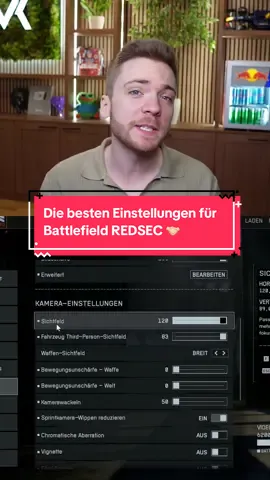 Die besten Einstellungen für Battlefield REDSEC! 🤝🏻 #goviral #battlefield6 #battlefield #gaming #twitch 