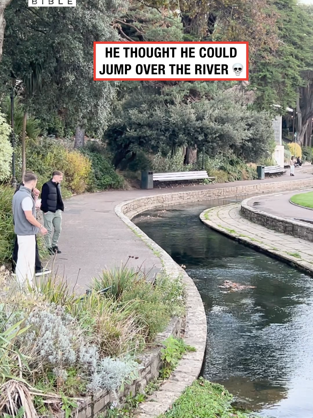 The slo-mo fall 💀 (🎥: @hadleyoconnor)