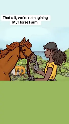 🐴HORSES OF HOOFPRINT BAY 🐴 Wishlist now!  I‘m publishing a horse game and it‘s a re-imagining of my childhood favorite 🥳 #horsegame #myhorsefarm #cozygames #newhorsegame #meinpferdehof