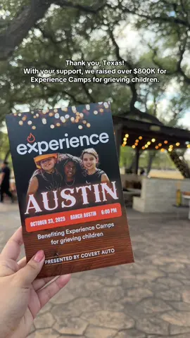We’re so ready for the launch of our Texas camp next summer! ⭐️ Sign-ups for all of our camps (including Texas!) for new volunteers and campers open on November 3rd at experiencecamps.org 🔗