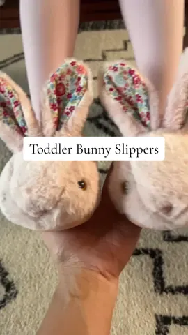 These little bunny slippers are so cute and comfy for my toddler. They come in a variety of colors too! #bunnyslippers #kidslippers #blackfriday #christmasgiftsforkids #kidsclothing 