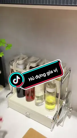 Hủ đựng gia vị #giadungthongminh #beanh #dungcunhabep #hugiavi