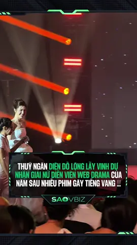 Xứng đáng lắm rồi !!! #saovbiz #lehuynhthuyngan #fyp #harpersbazaarstarawards2025 