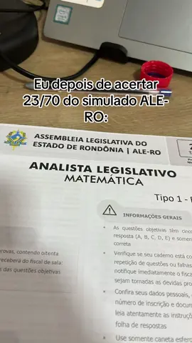 Concurso Assembleia Legislativa de Rondônia abriu concurso e eu já estou assim: 🤣 #viraltiktok #concurso #assembleialegislativaderondonia #matematicabasica #viral 