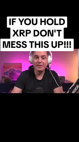 IF YOU HOLD XRP DON'T MESS THIS UP!!!#viral #Crypto #xrp #bitcoin 