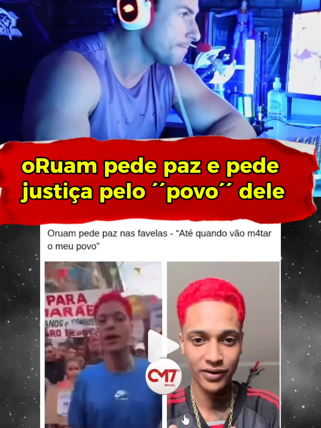 XANDAO REAGI ao oRuam pedindo por justiça #oruam #superxandao #riodejaneiro #f