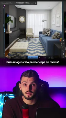 Transforme suas imagens com Iluminação Profissional dentro do ComfyUI! Duvido clicar no link da minha bio! #comfyui #inteligenciaartificial #ia #flux #chatgpt #midjourney