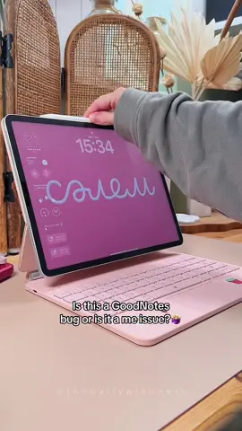 GoodNotes troubleshoot: I’ve imported a planner insert (it’s a png image) to cover up my daily page. I’ve disabled “images” in the Lasso tool so that I won’t select it by accident when using my planner. But when I’m using the pen tool, it’s still gets selected by accident with my fingers… I’ve asked ChatGPT but didn’t find the solution yet 🤷🏼‍♀️ Does anyone else experience the same issue? Is it user error? Is it something I can turn off in settings? #help @Goodnotes App  #goodnotes #goodnotestutorial #digitalplanning #adaptplanner 