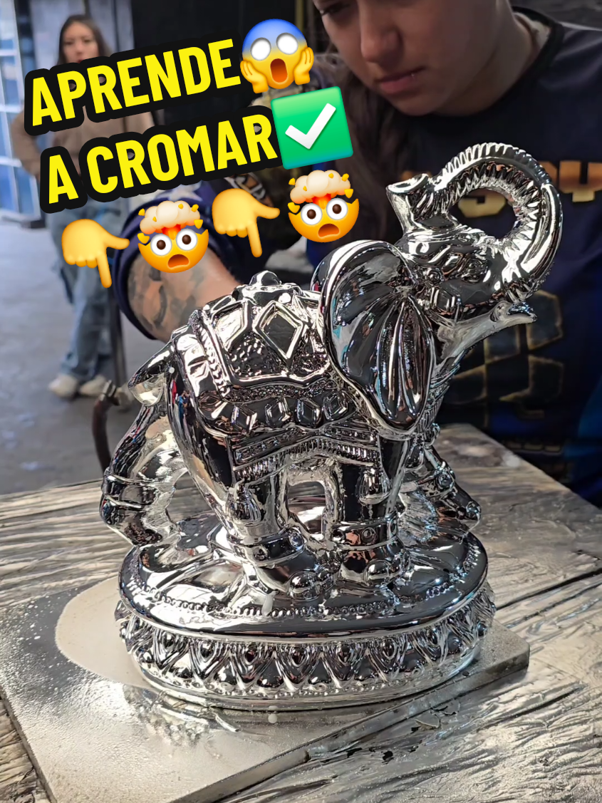 Aprende😱 a cromar🤯 todo con la pintura automotriz 1️⃣0️⃣0️⃣% espejo y lleva tu negocio al siguiente nivel #pinturaautomotriz #pinturaautomotiva #RD #republicadominicana🇩🇴 #emprendedores 