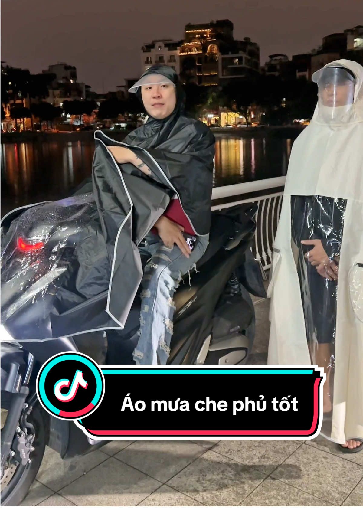 áo mưa che chắn tốt, chống thấm nước #aomuarong #aomuare #aomua #xuhuong #aomuaredep 