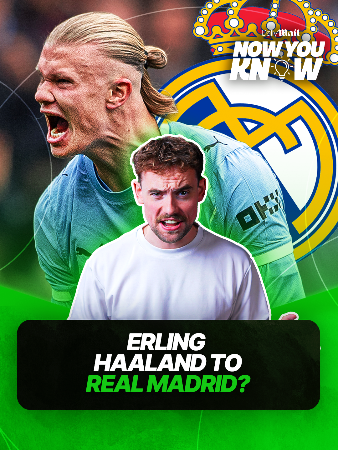 Is Erling Haaland Real Madrid’s next GALACTICO? 🤔 #erlinghaaland #realmadrid #vinicius #news #Soccer #football