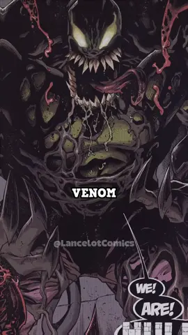 ¡Cuando Venom finalmente se unió a Hulk! 😱💥 #hulk #venom #marvel #cómics #españa 