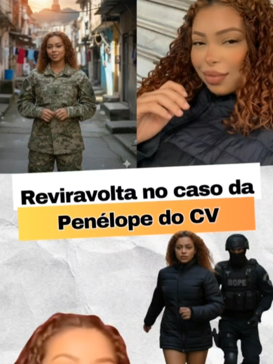 Penélope, traficante do CV, pode estar viva após forjar a própria morte; vídeo e áudio viralizam.#tiktopnews #riodejaneiro❤️ #tiktoknoticias #noticias 