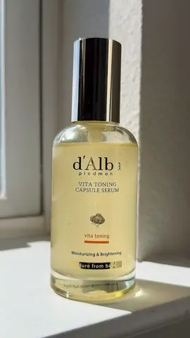 ✨ d’Alba Vital Toning Capsule Serum ✨ Infused with luxurious white truffle extract and nourishing niacinamide capsules, this serum brightens, hydrates, and revitalizes dull skin for that effortless glass-skin glow. Perfect for daily use to tone, firm, and boost radiance — your skin’s glow-up in a bottle! 💧🤍 #dalba #kbeauty #glassskin #skincarelover #antiaging  