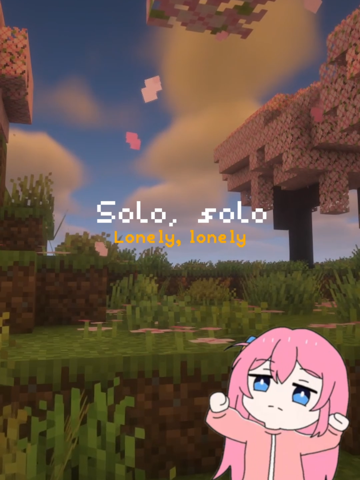 Lonely Lonely #minecraft #edit #minecraftedit #lyric #fyp