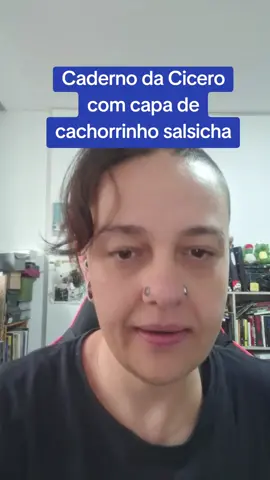 Dica de papelaria: caderno da Cicero com capa de cachorrinho! #tiktokshop 