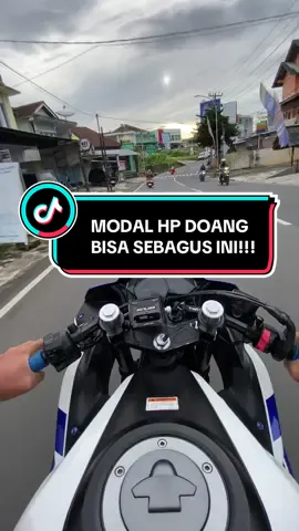 Sekarang R25 dulu,besok besok pake ZX25RR🤲 Rekamnya cuma modal HP,alatnya beli aja di keranjang kuning 😁#evogrip #r25 #gubp30 