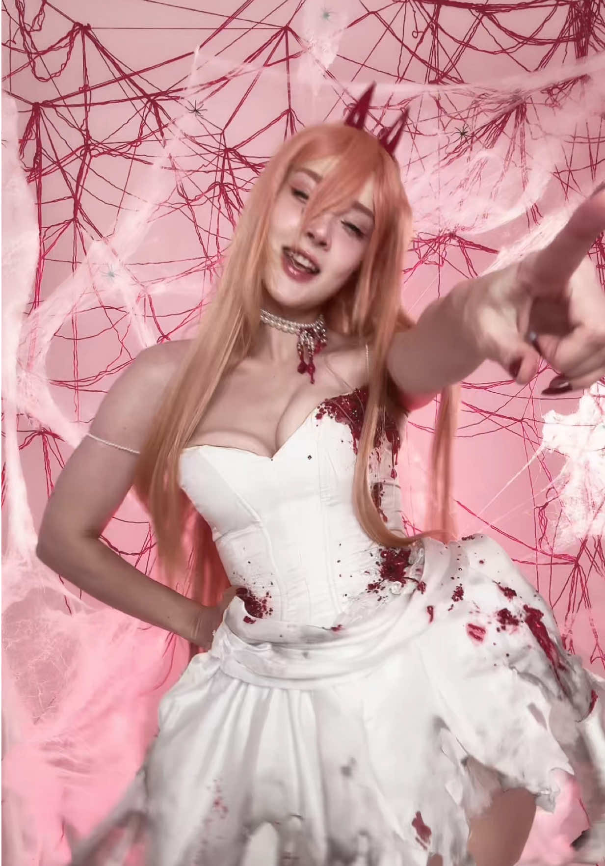 Bow before me, human! I am Power! #power #chainsawman #chainsawmancosplay #cosplay #fyp 