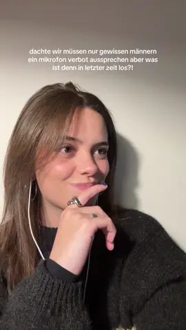 „frauenfeindlich“ als frau zu sagen HAHAHA JUNGE