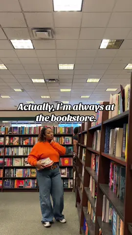 Because if I’m not at work… I’m at the bookstore 😅 #bookgirlies #bookshopping #bookstore #bookishgirl #booktoker 