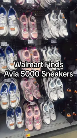 I need a pair in every color 🔥🥰👟 Which one is your favorite? @Walmart • • #walmartshoes #avia #walmartfinds #avia5000 #aviasneakers 