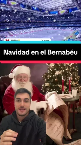 Parque temático en el Bernabéu durante la Navidad #bernabeu #deportesentiktok #realmadrid #tiktokfootballacademy #navidadentiktok 