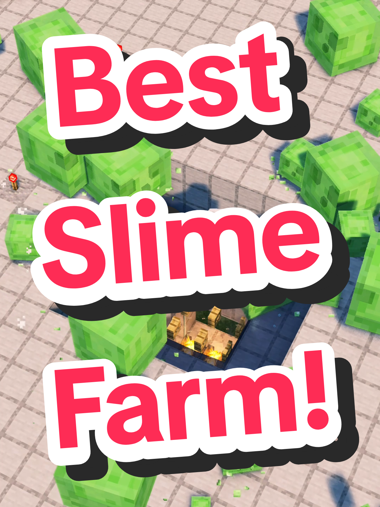 Best Slime Farm in Minecraft! #minecraftusa #minecrafttutorial #minecraftbuilding #minecraftfarm #Minecraft 