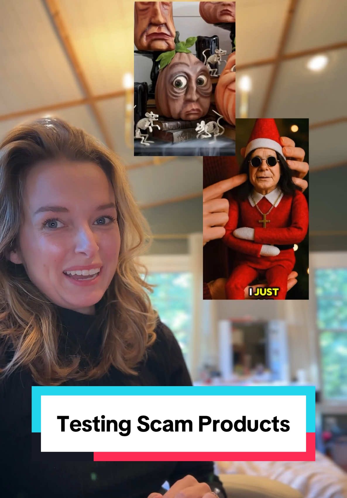 I knew these were fake, but I bought them anyways. 😏 So many of you tagged me in the Ozzy Osbourne elf videos, and I’m so glad you did. 🤨