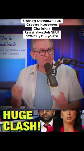 Shocking Showdown: Tulsi Gabbard Investigates Charlie Kirk Assasination,Gets SHUT DOWN by Trump’s FBI. #sock #trump #assassination #kirk #fyp 