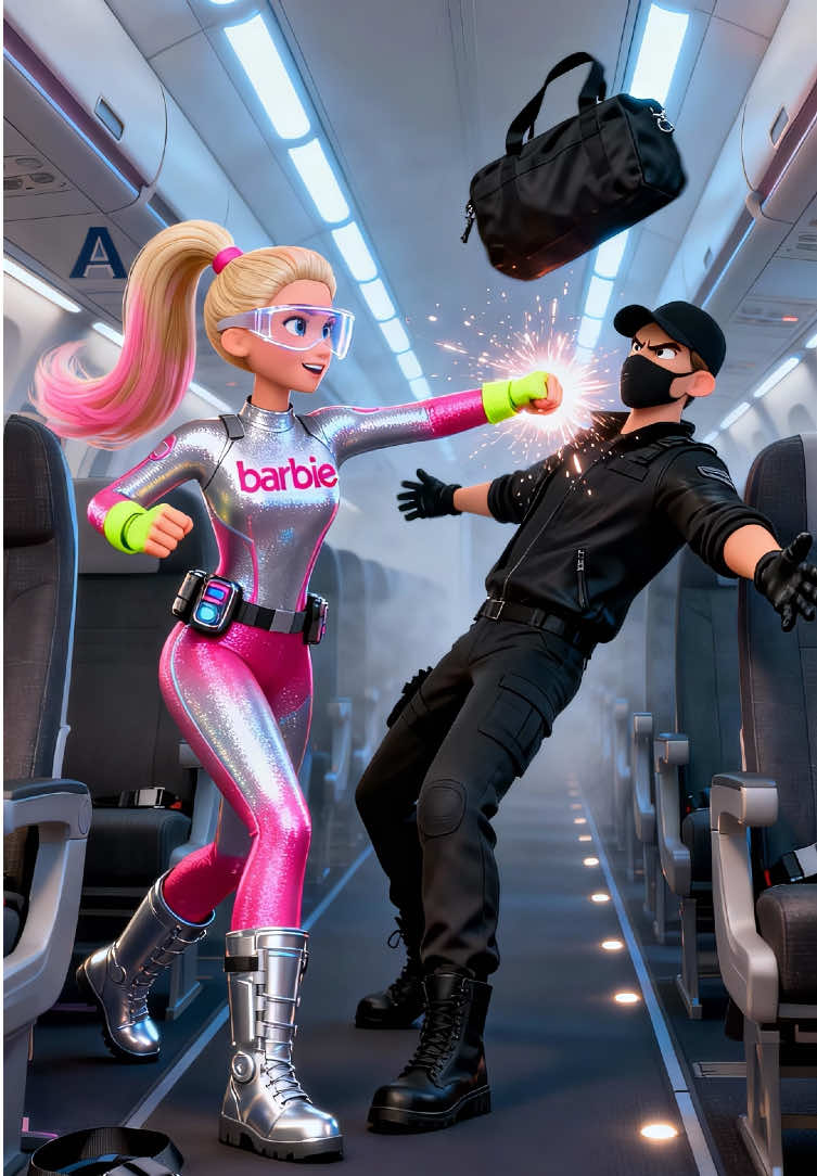 Sky Chase: Barbie vs. the Black Bag#aivideos #barbie #barbiegirl #barbieandken 