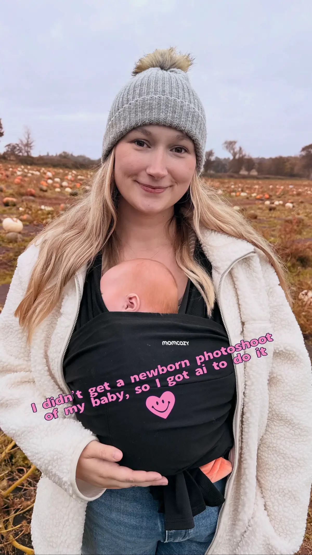 I got ai to make a newborn photoshoot 🫶🏼 #mumtok #motherhood #motherhoodjourney #newbornphotoshoot 