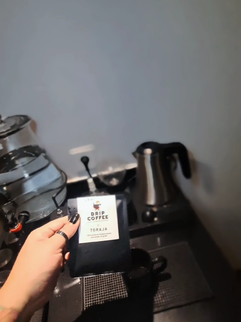 Toraja dulu sob versi Drip... #kopi #coffee  #kopidripbag 