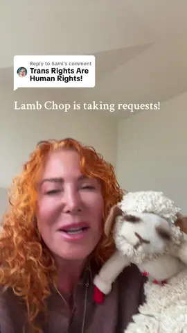 Replying to @Sami having a very good time with this! I hope you are as well! Just to be clear, Lamb Chop will not be swearing, and Lamb Chop will not be saying anything negative. But if you need to hear an icon of your childhood, and a friend of your adulthood, reinforcing positive values that are being silenced in the United States… Or anywhere… Just let us know. We stand for kindness, inclusivity, and love. #lambchop #kindness #inclusion #Love #icon 
