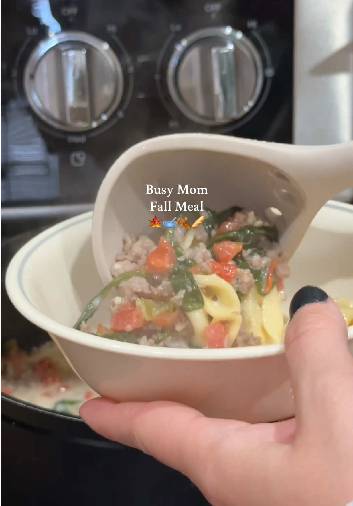 Another easy dinner I’ve added to the rotation that’s enough for 1 day+leftovers 🥣 #easymeals #budgetmeals #budgetfriendly #familydinner #fallsouprecipe