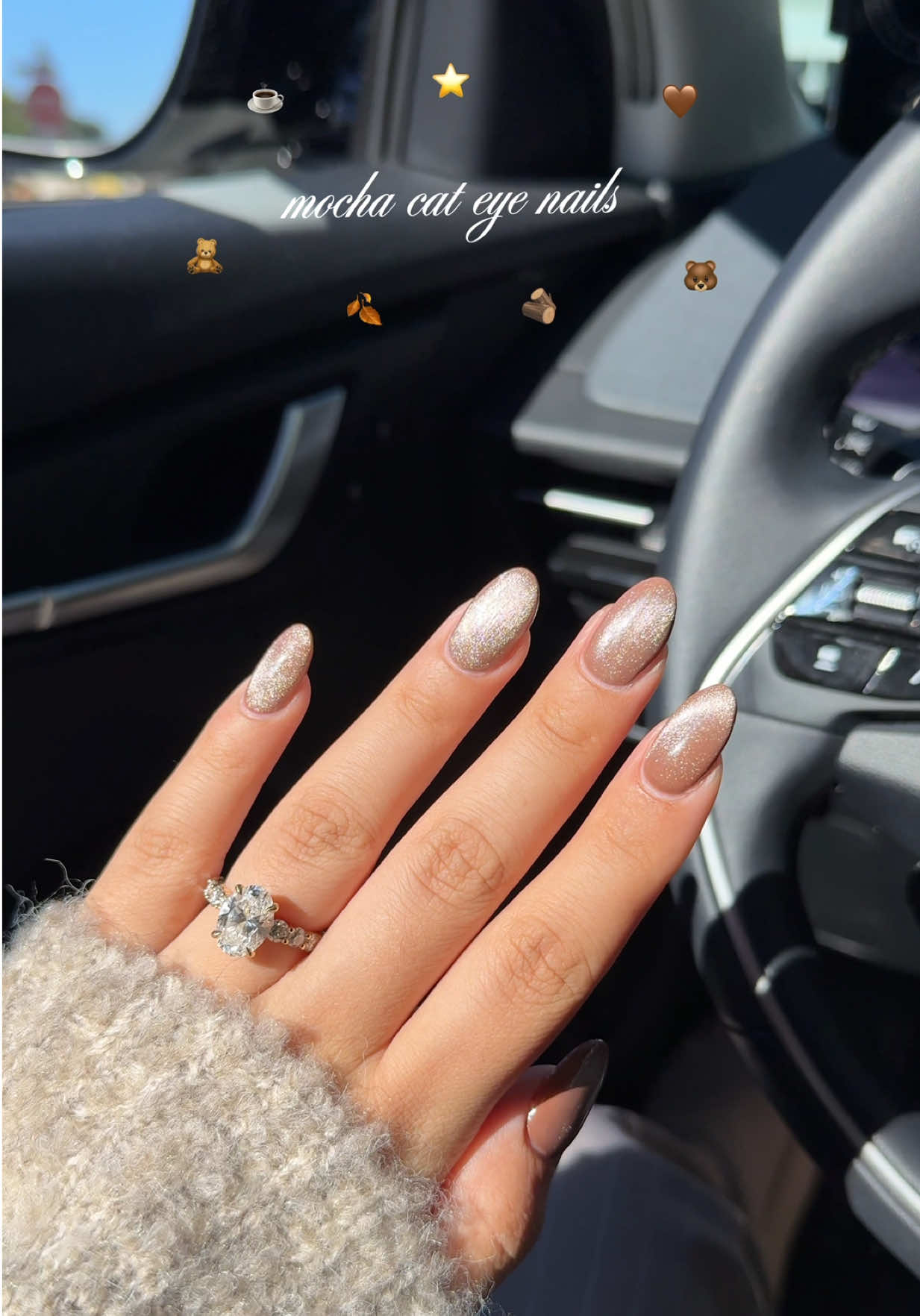 so obsessed with these nails #brownnails #fallnails #nailinspo 