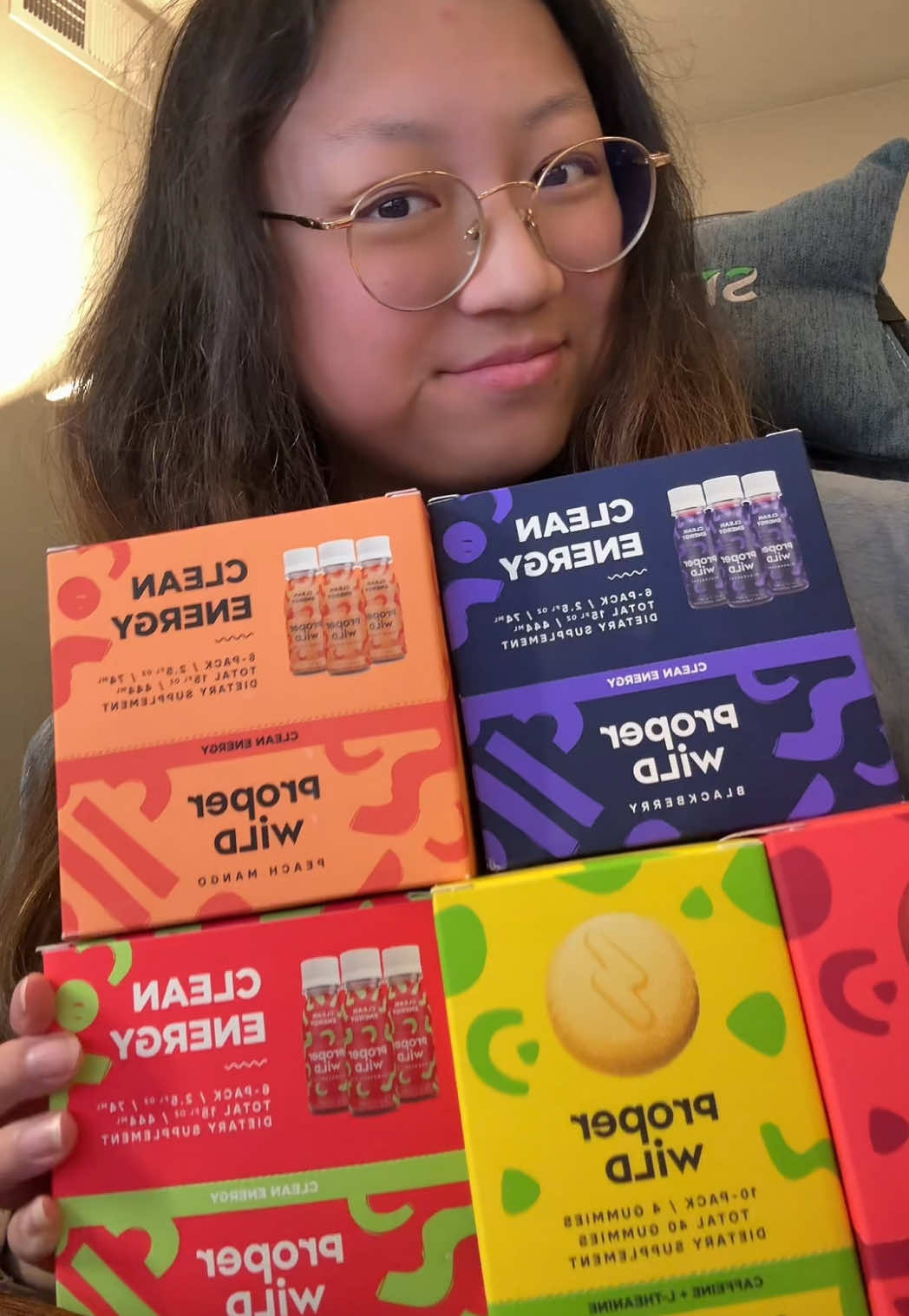 @Proper Wild asmr unboxing! if you want to try proper wild FOR FREE, check out the link in my bio :) #properwild #energyshot #cleanenergy #unboxing #asmr 